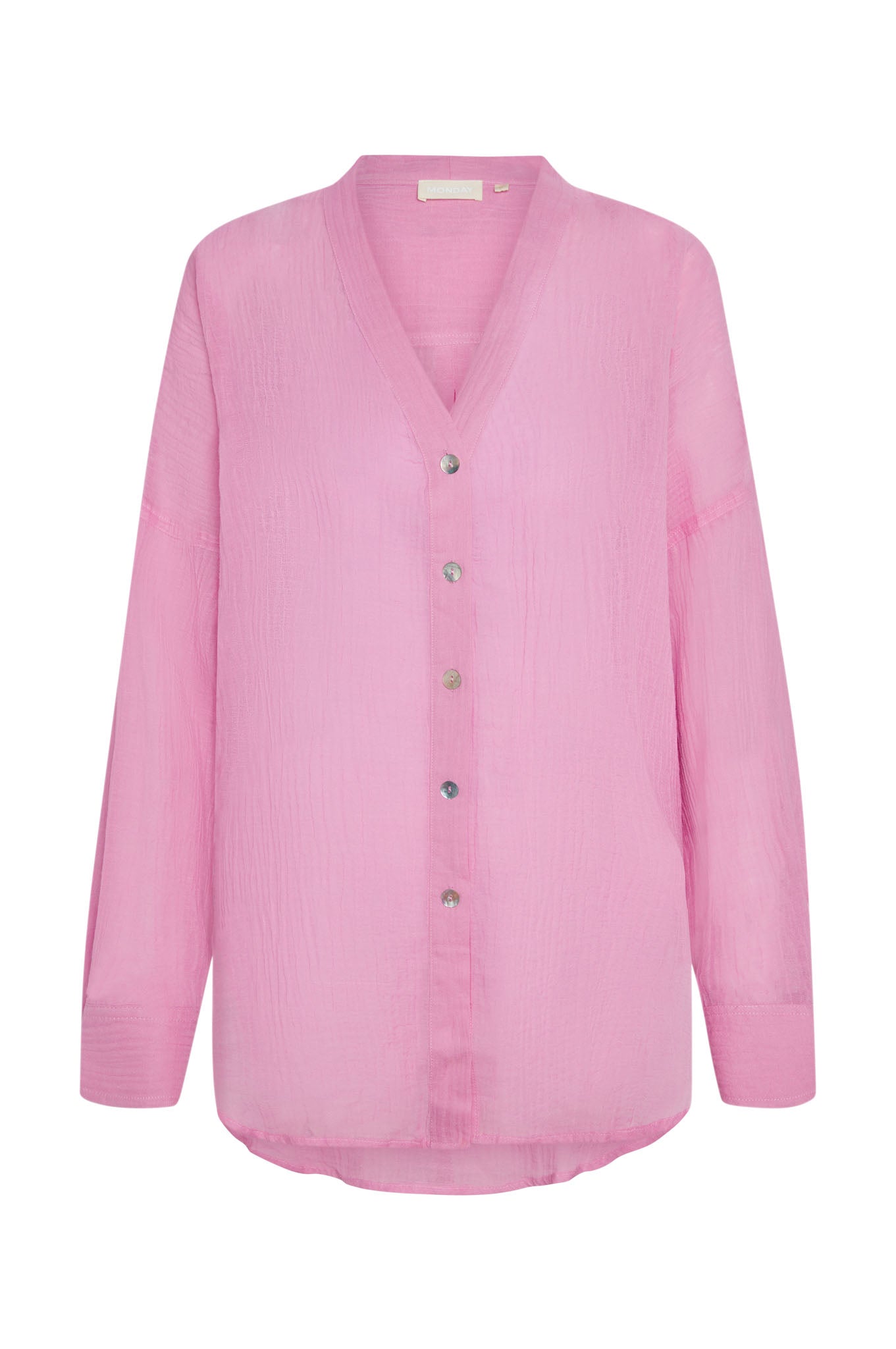 Barcelona Tunic - Moonlight Crinkle Linen