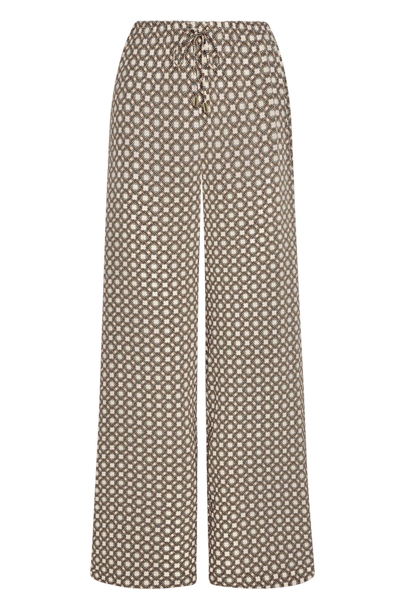 Belize Pant - Tile Geo Silk