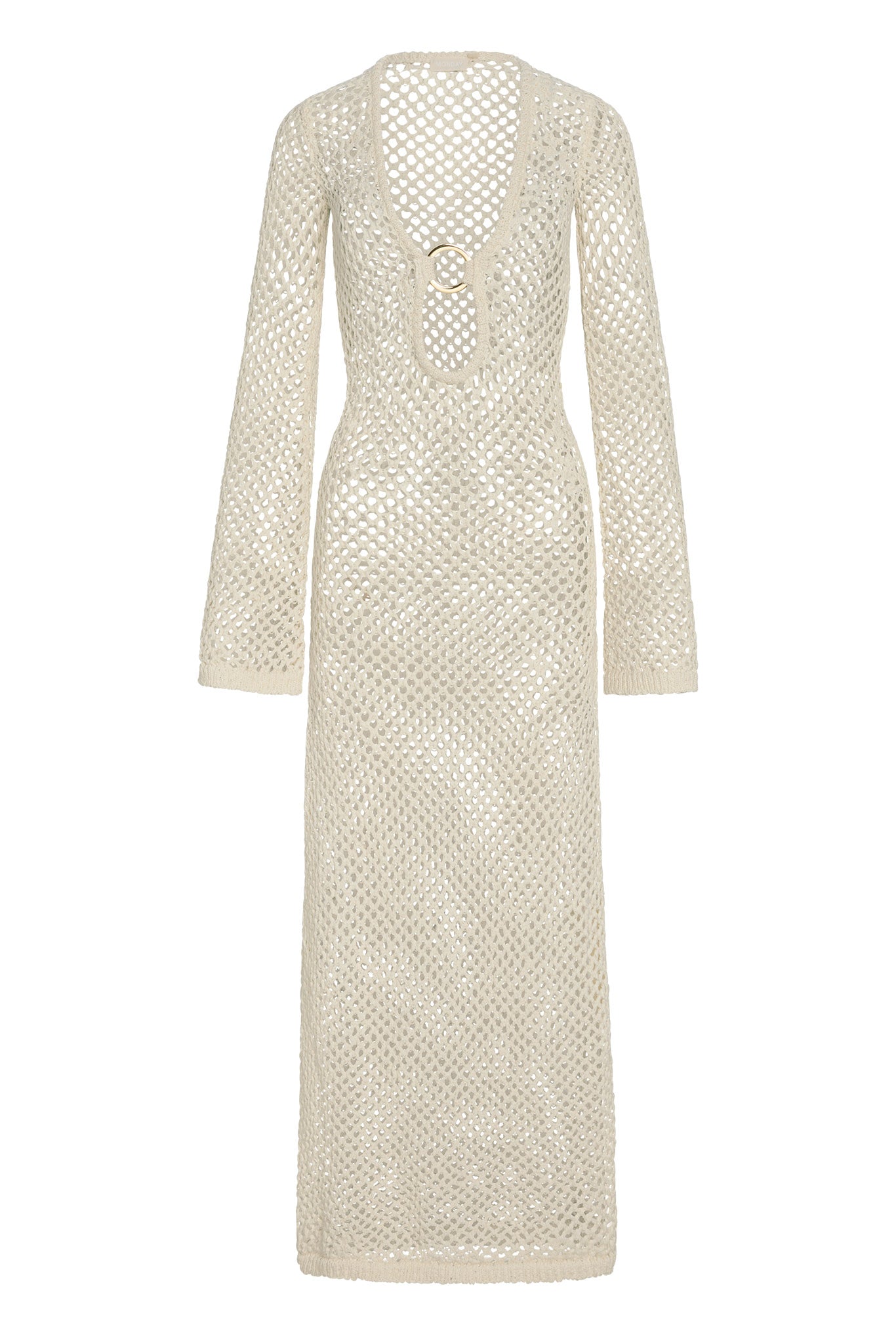 Montego Dress - Ivory Chunky Crochet