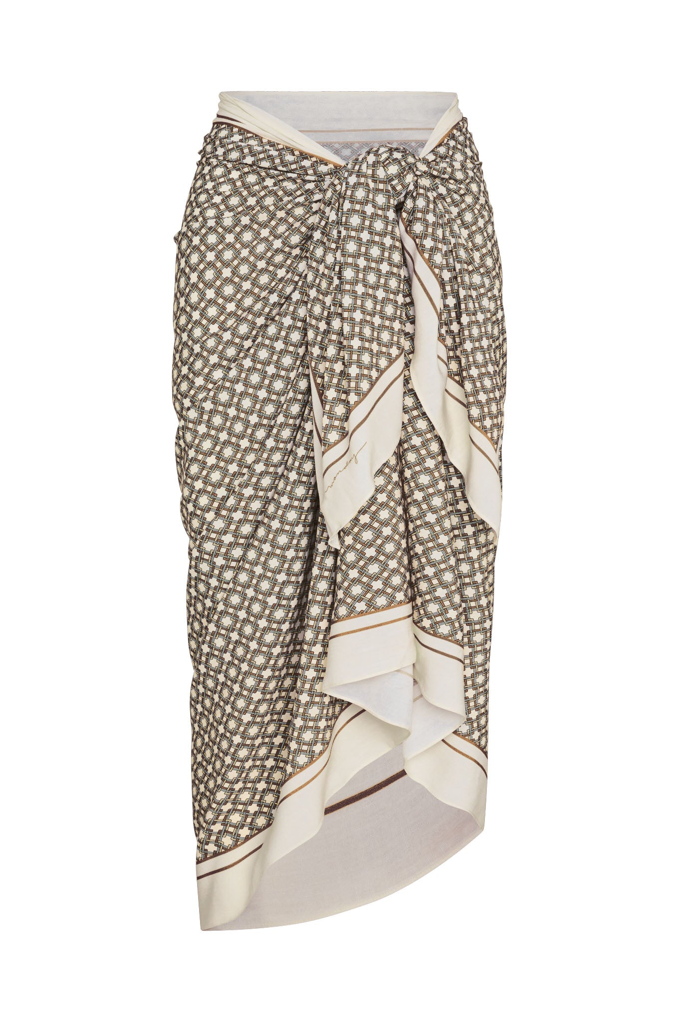 Marina Piccola Sarong - Tile Geo