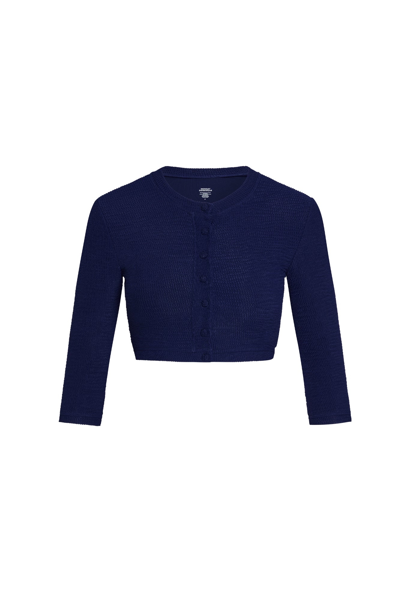 Crete Swim Cardi - Midnight Crinkle