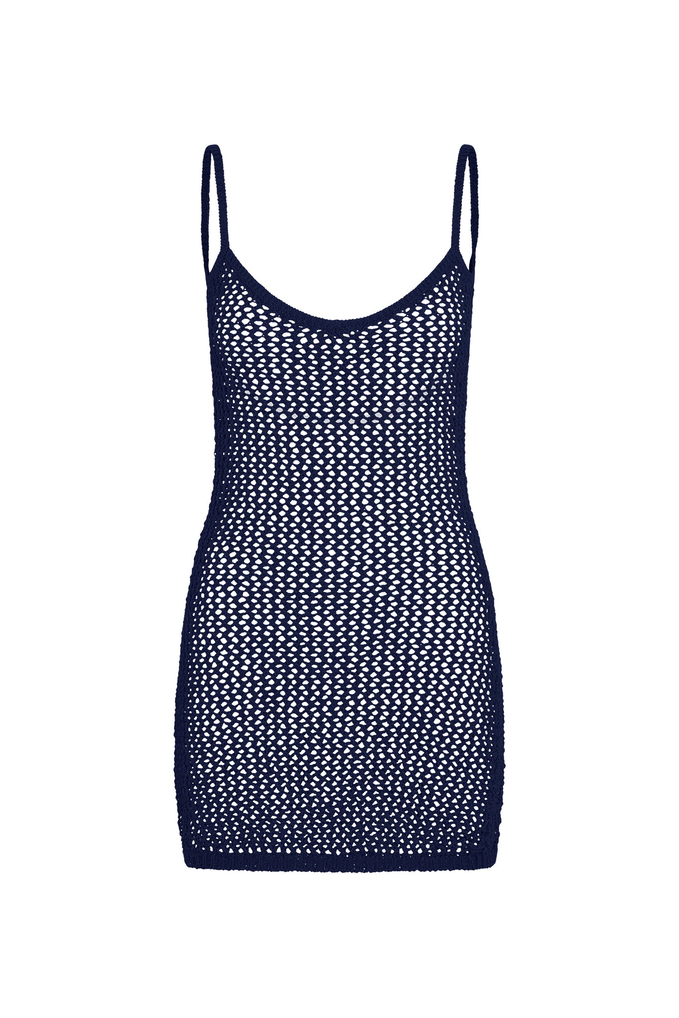 Zanzibar Mini Dress - Midnight Petit Crochet