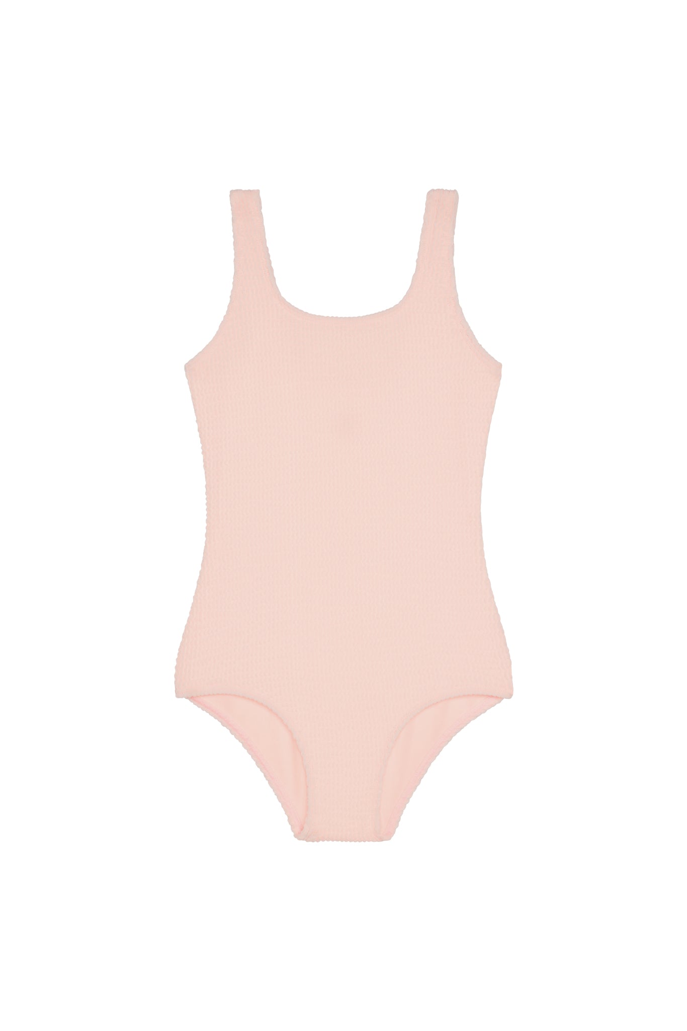 Sardinia One Piece Kids - Powder Pink Crinkle