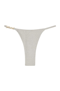 Monday Thong - Soft Silver Shimmer