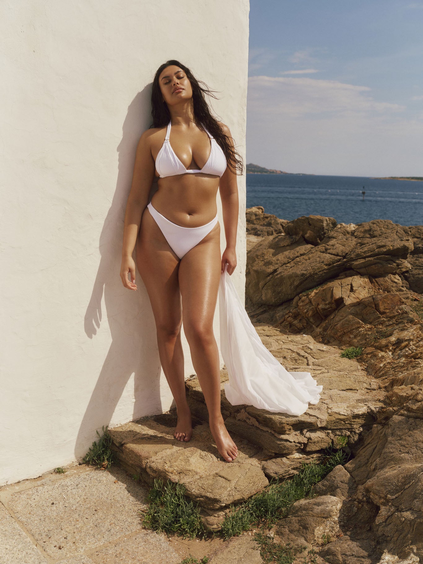 Tamarama Bottom - White Rib