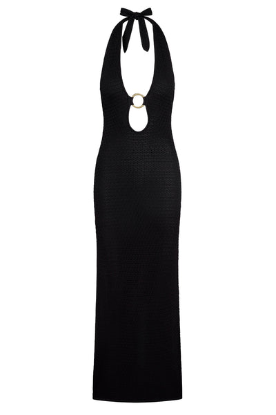 halter active dress Ingrid & Isabel Maternity Active Ribbed Halter Dress Large
