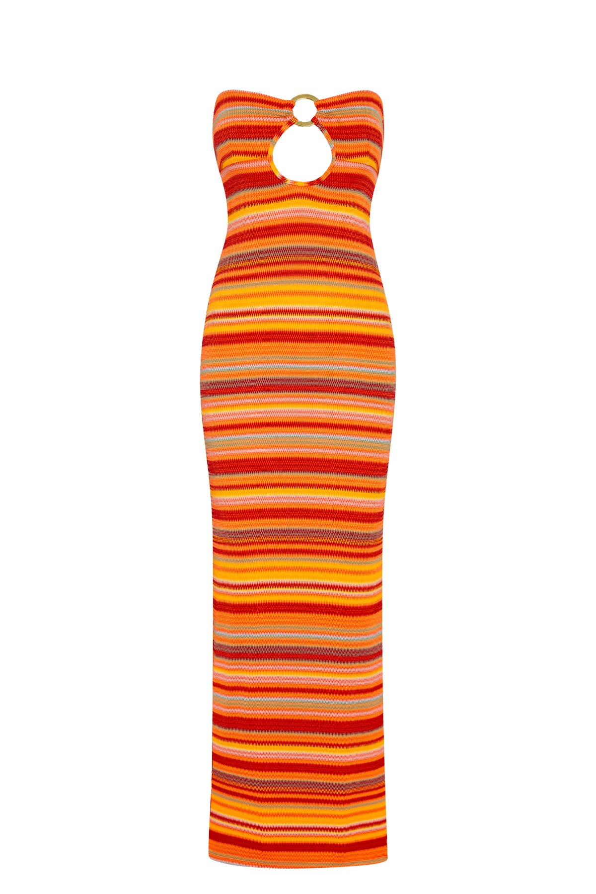Montego Bandeau Dress - Sardinia Stripe