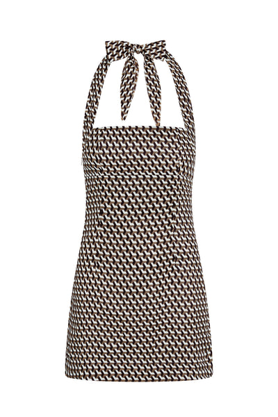 mini dress with cut outs Malli Cut Out Mini Dress