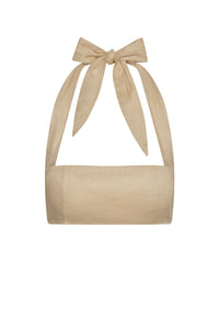 Montserrat Top - Vanilla Linen