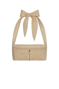 Montserrat Top - Vanilla Linen