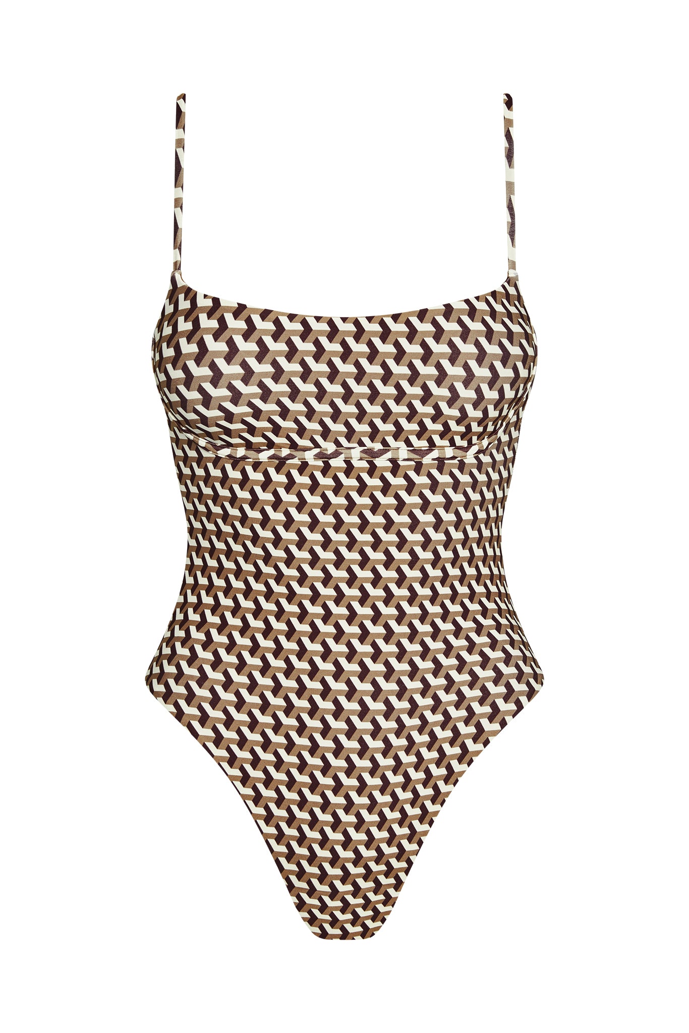 Sausalito One Piece Long - Husk Geo