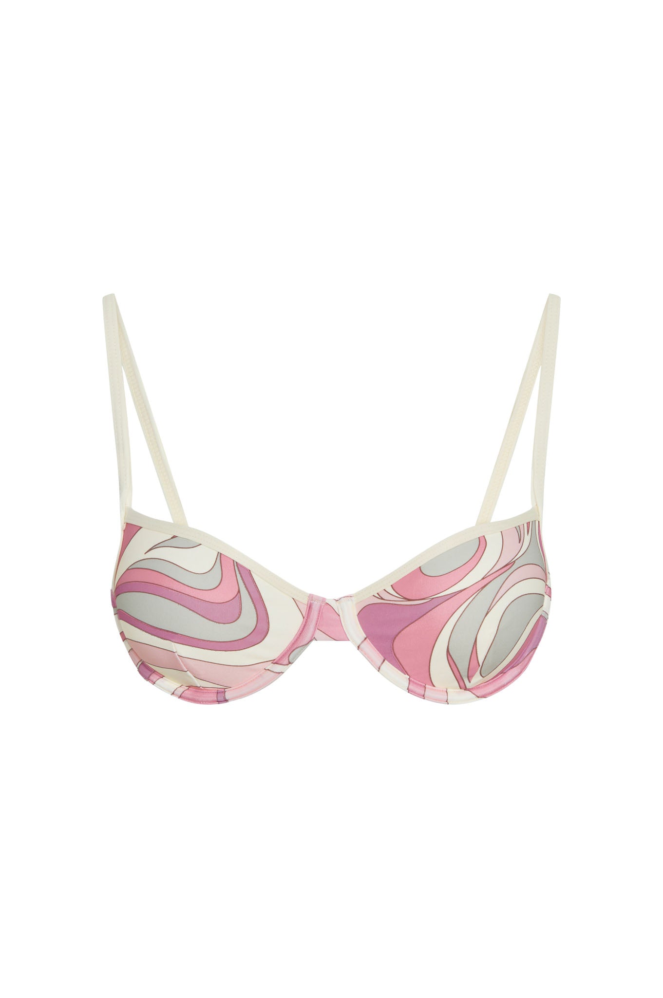 Capri Top Color Block - Costa Rei Pink/Ivory