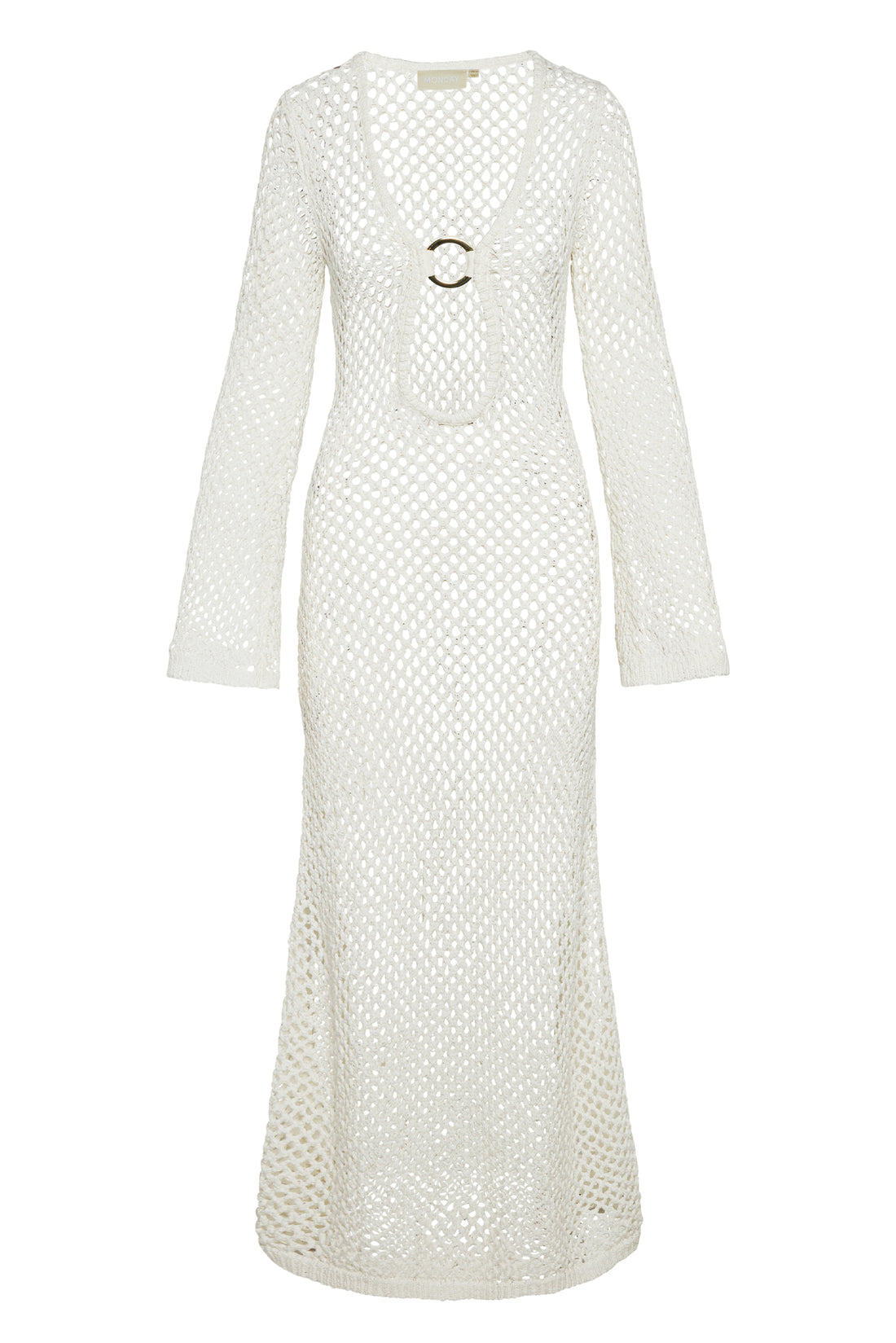 Montego Dress - White Crochet – Monday Swimwear