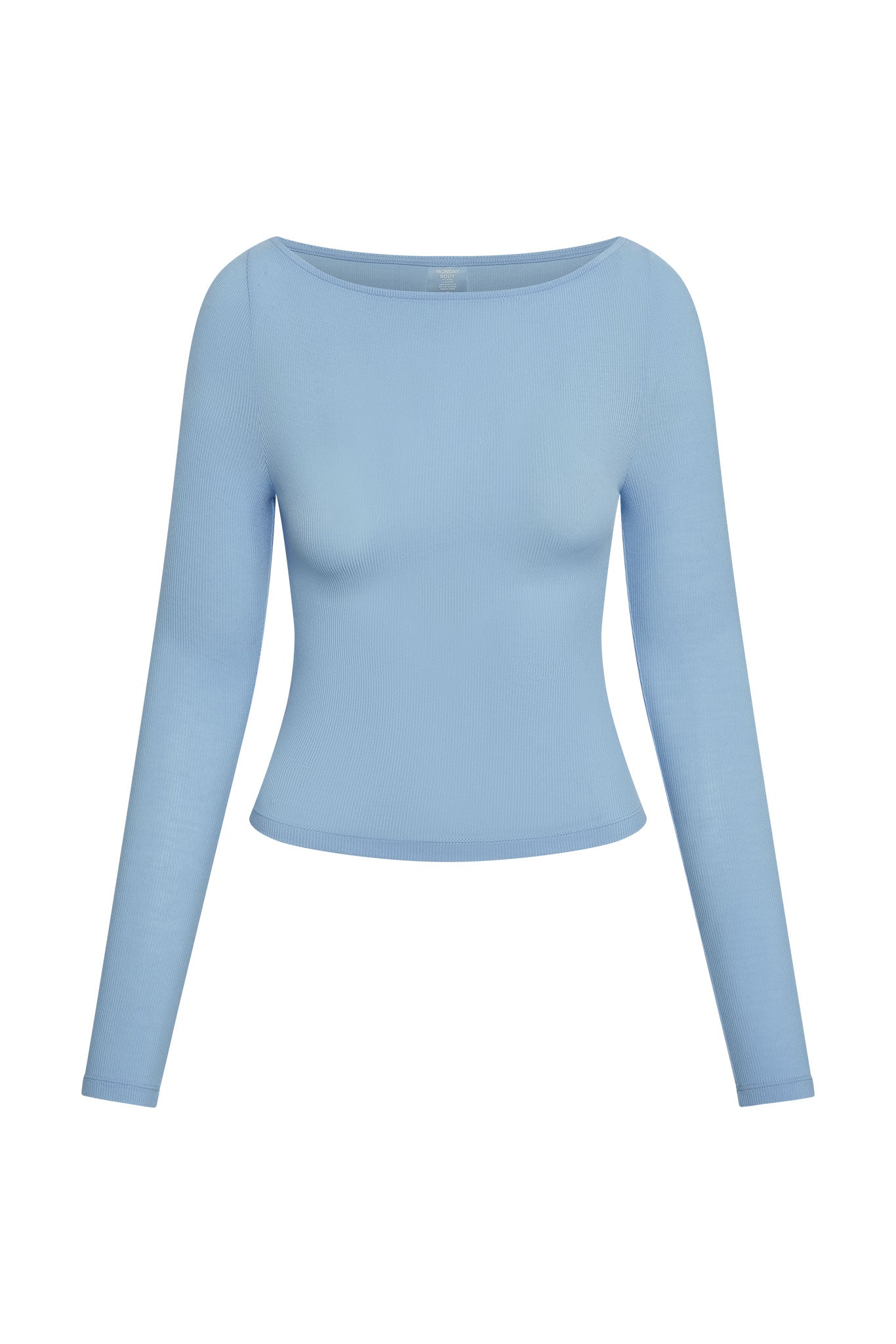 Paddington Long Sleeve - Sky Lightweight Rib