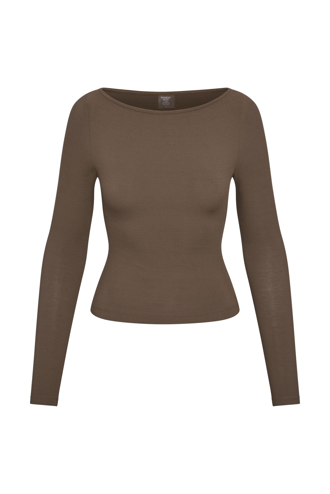 Paddington Long Sleeve - Stone Lightweight Rib