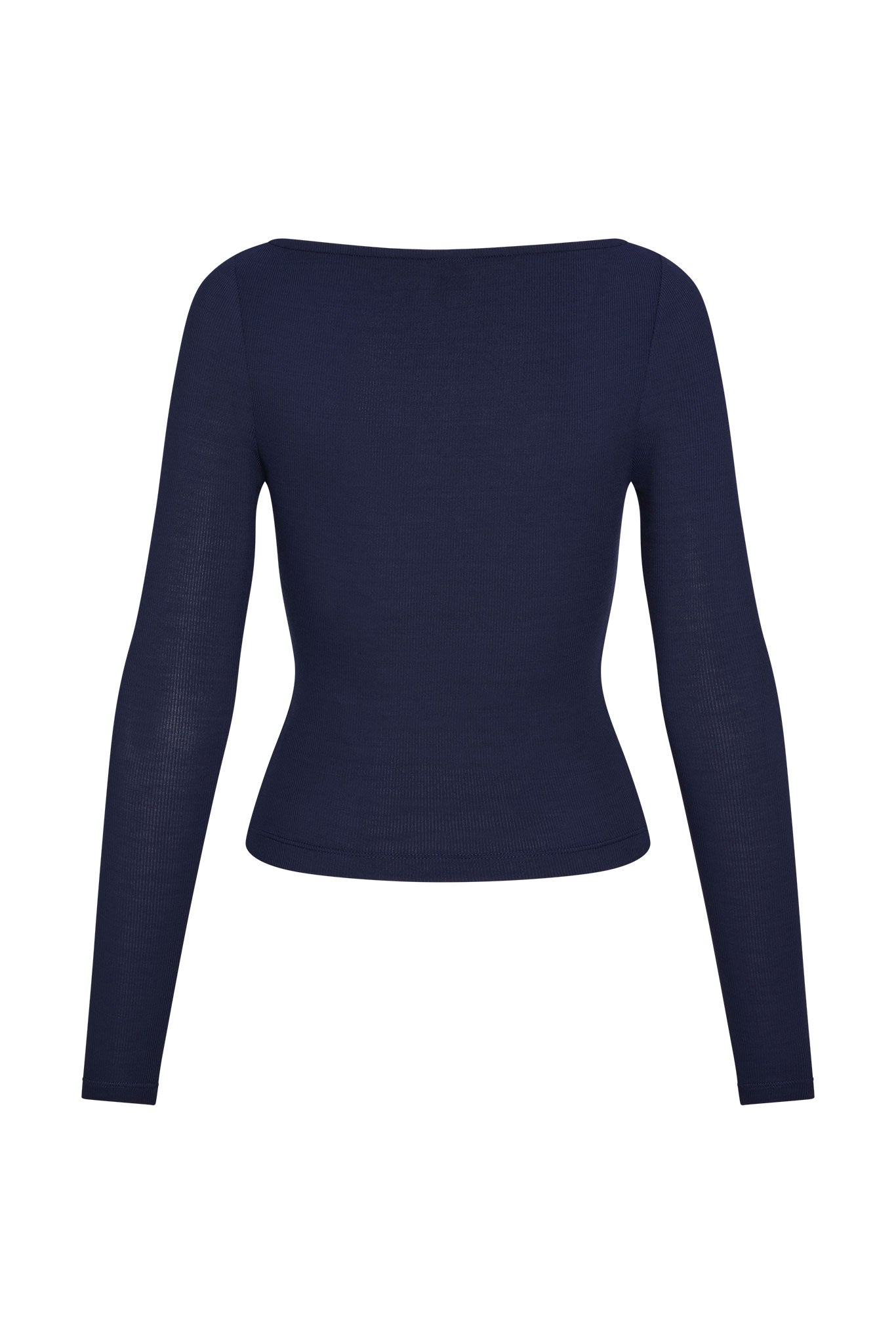 Paddington Long Sleeve - Midnight Lightweight Rib