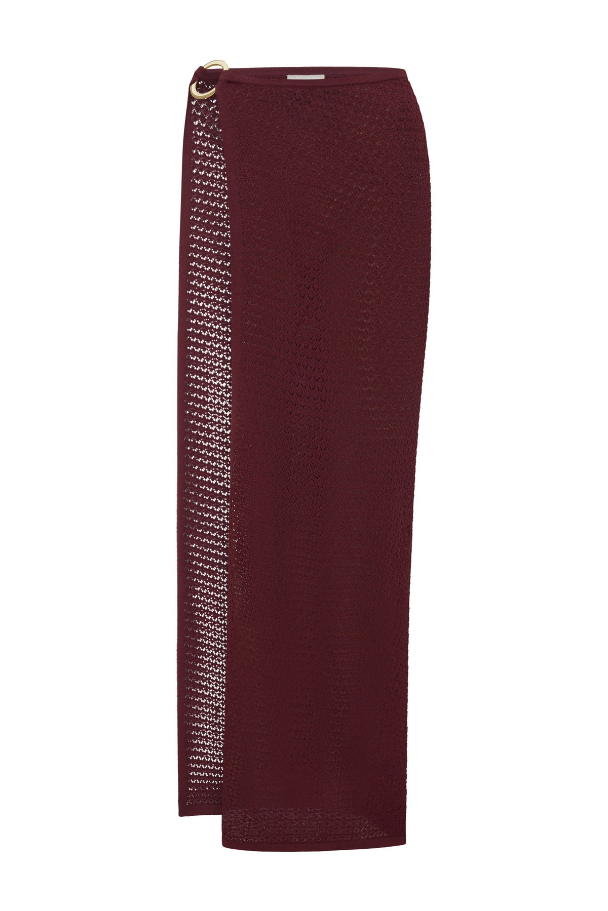 Palermo Skirt - Deep Burgundy Lace Crochet
