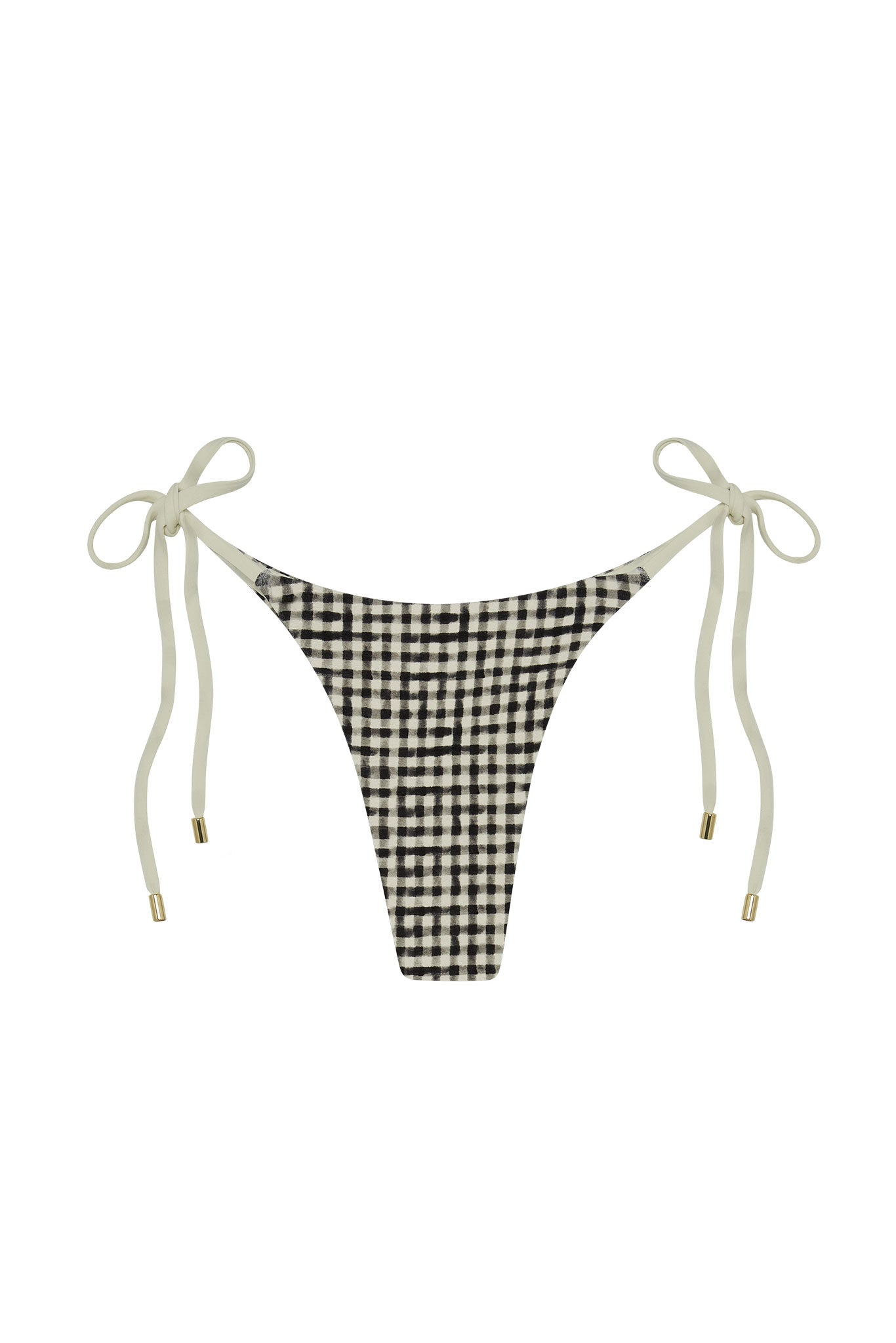 Palma Bottom - Black Gingham