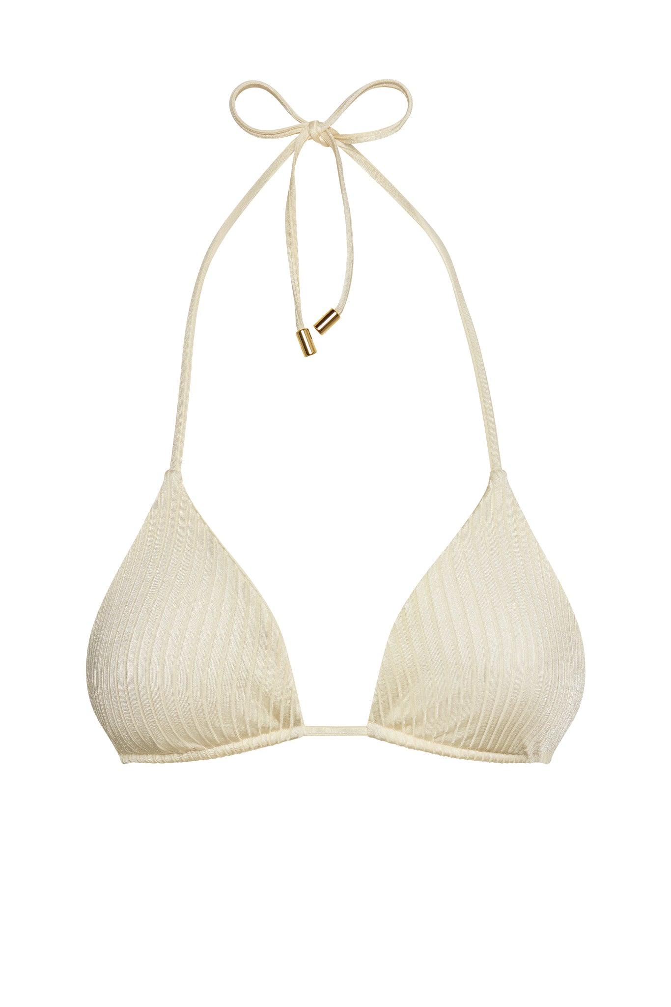 Palma Top - Ivory Shiny Rib