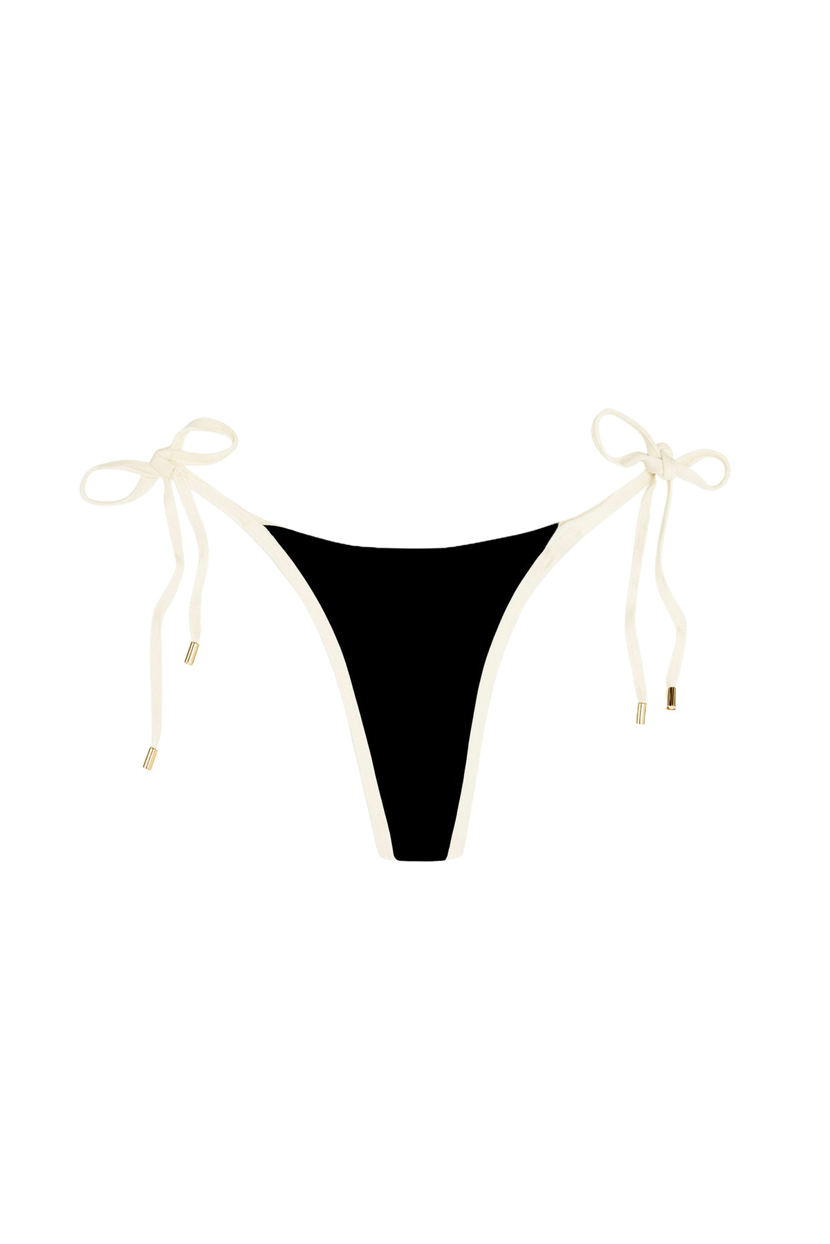 Palma Thong - Black/Ivory