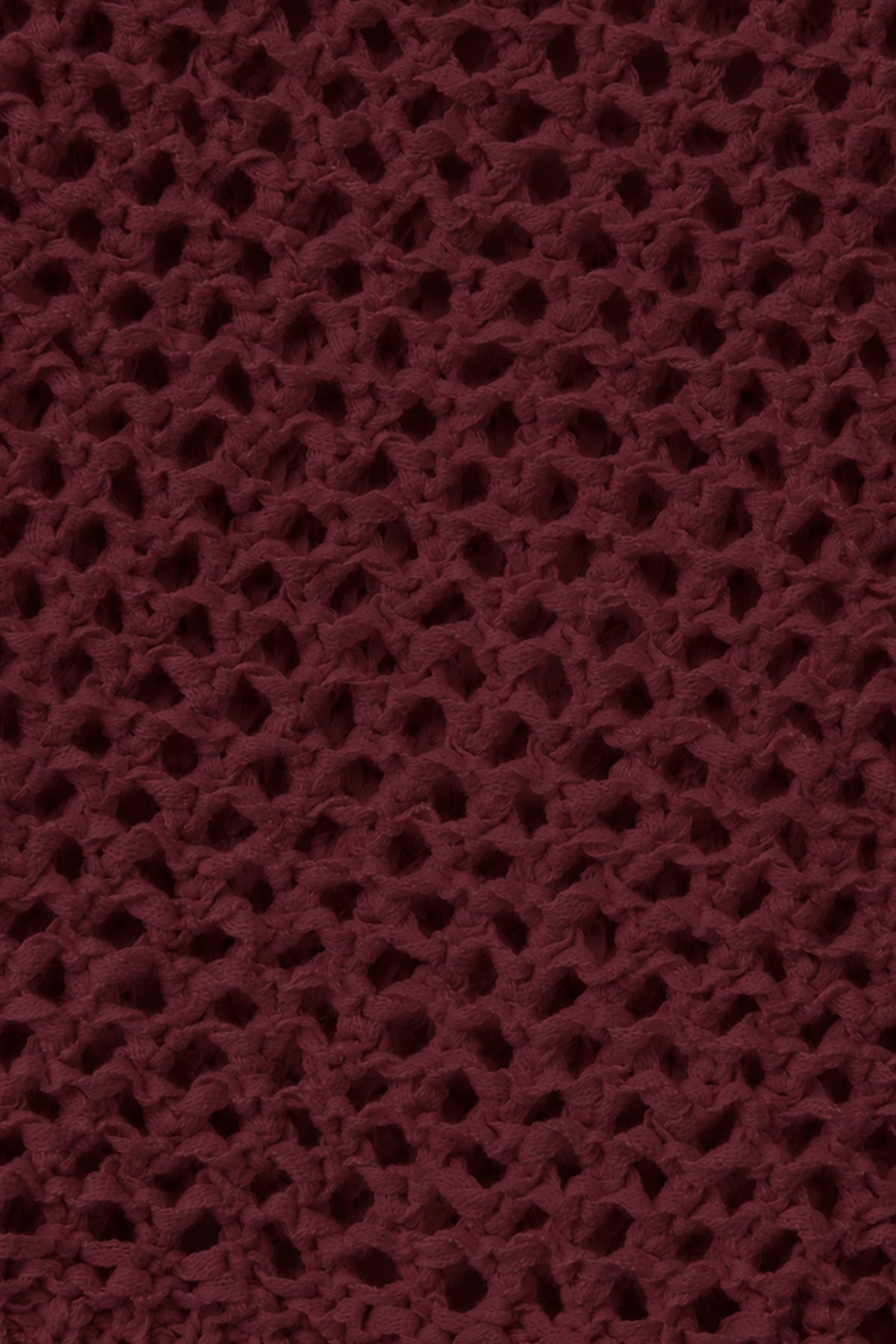 Santa Marta Sarong - Deep Burgundy Petit Crochet