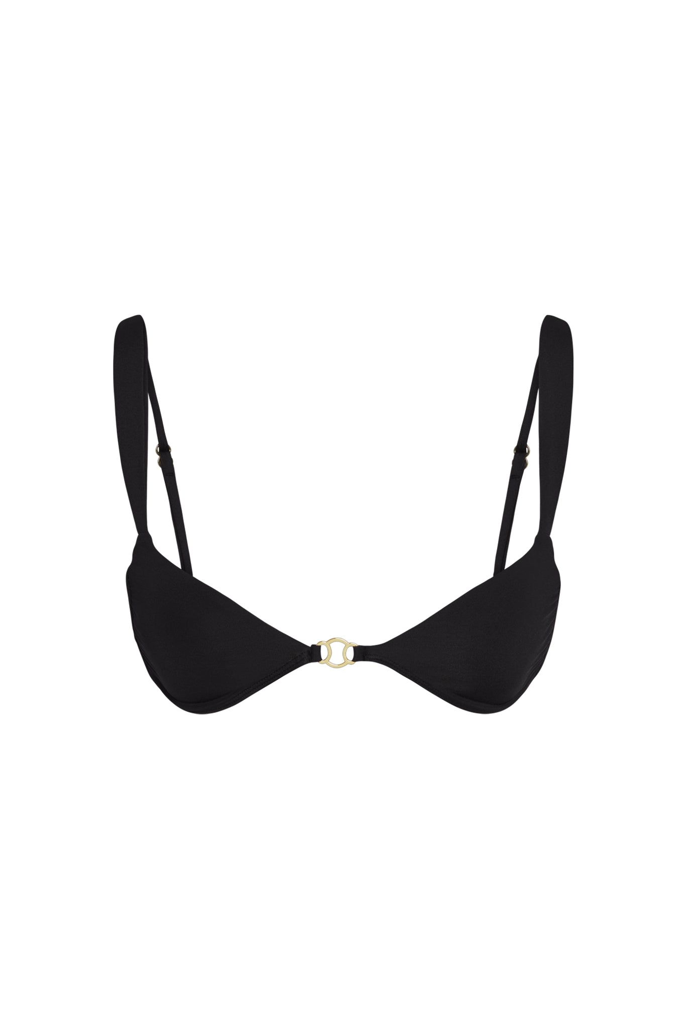 Petit Ermitage Top - Black (Small Bust)