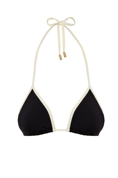 Palma Top - Black/Ivory – Monday Swimwear