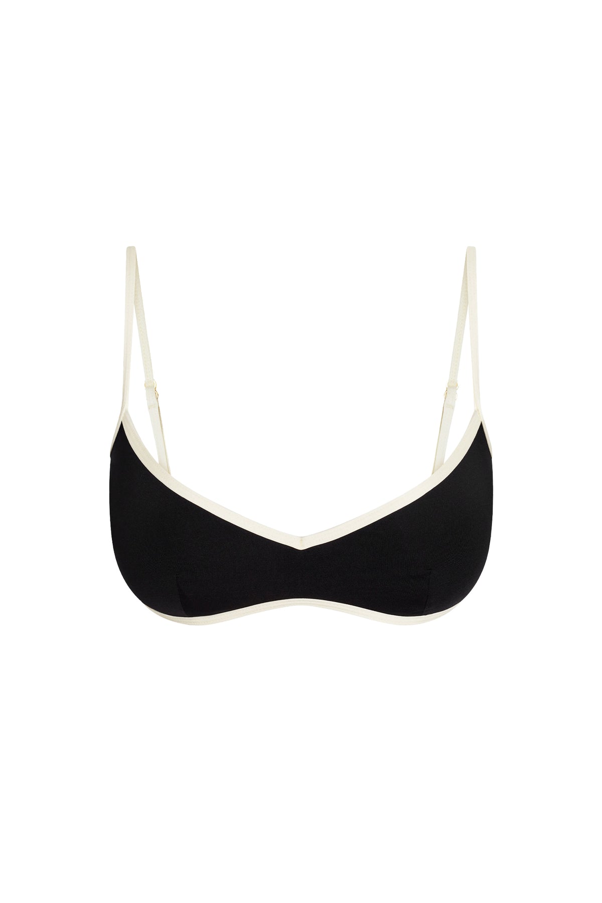 Ravello Top - Black/Ivory