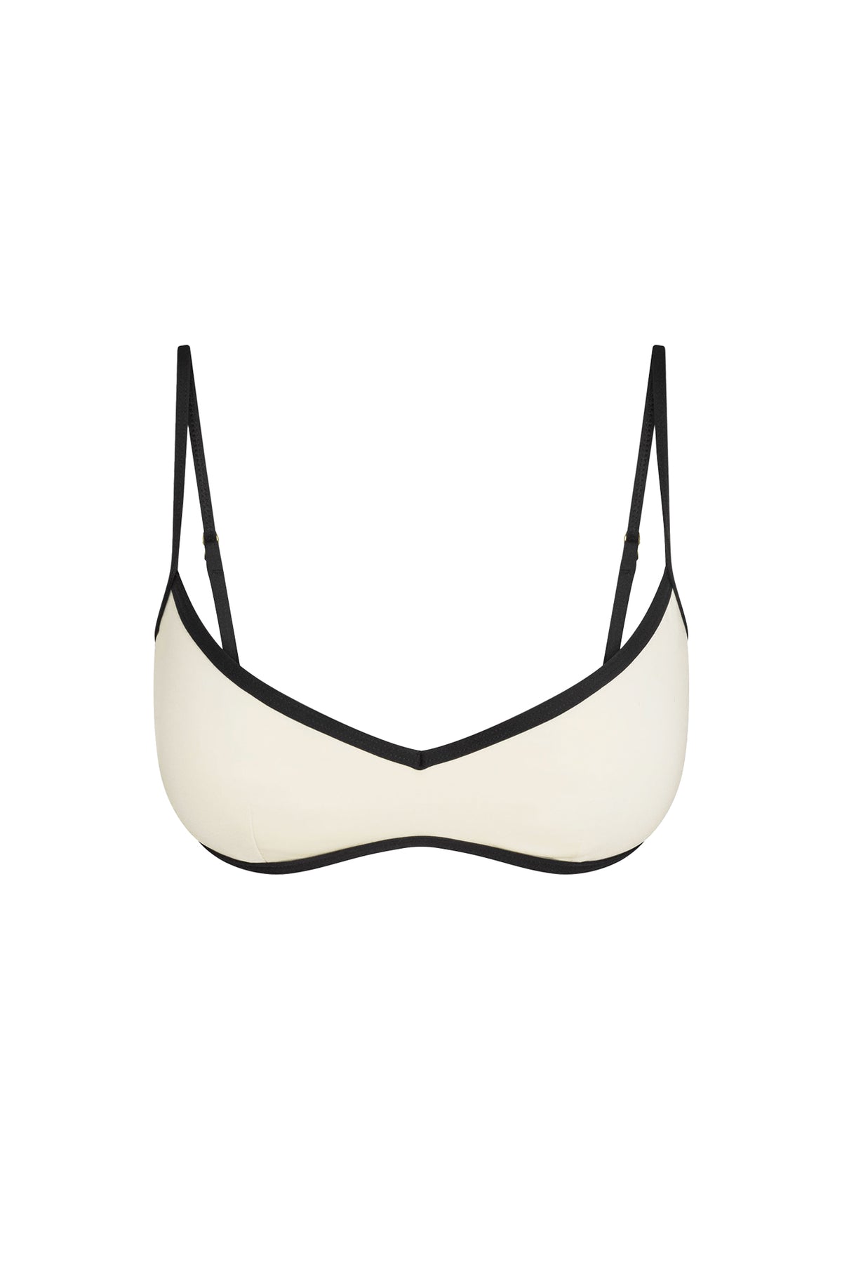 Ravello Top - Ivory/Black