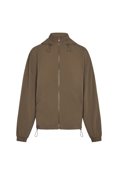 marte FurDocking Zip Top ブラウンブルゾン Rexford Jacket - Stone – Monday Swimwear