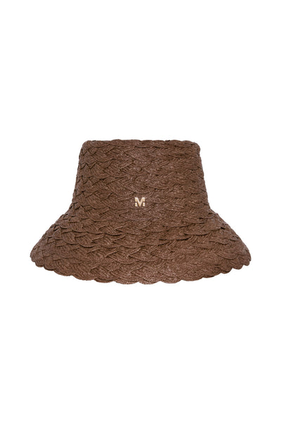 San Remo Hat - Espresso – Monday Swimwear