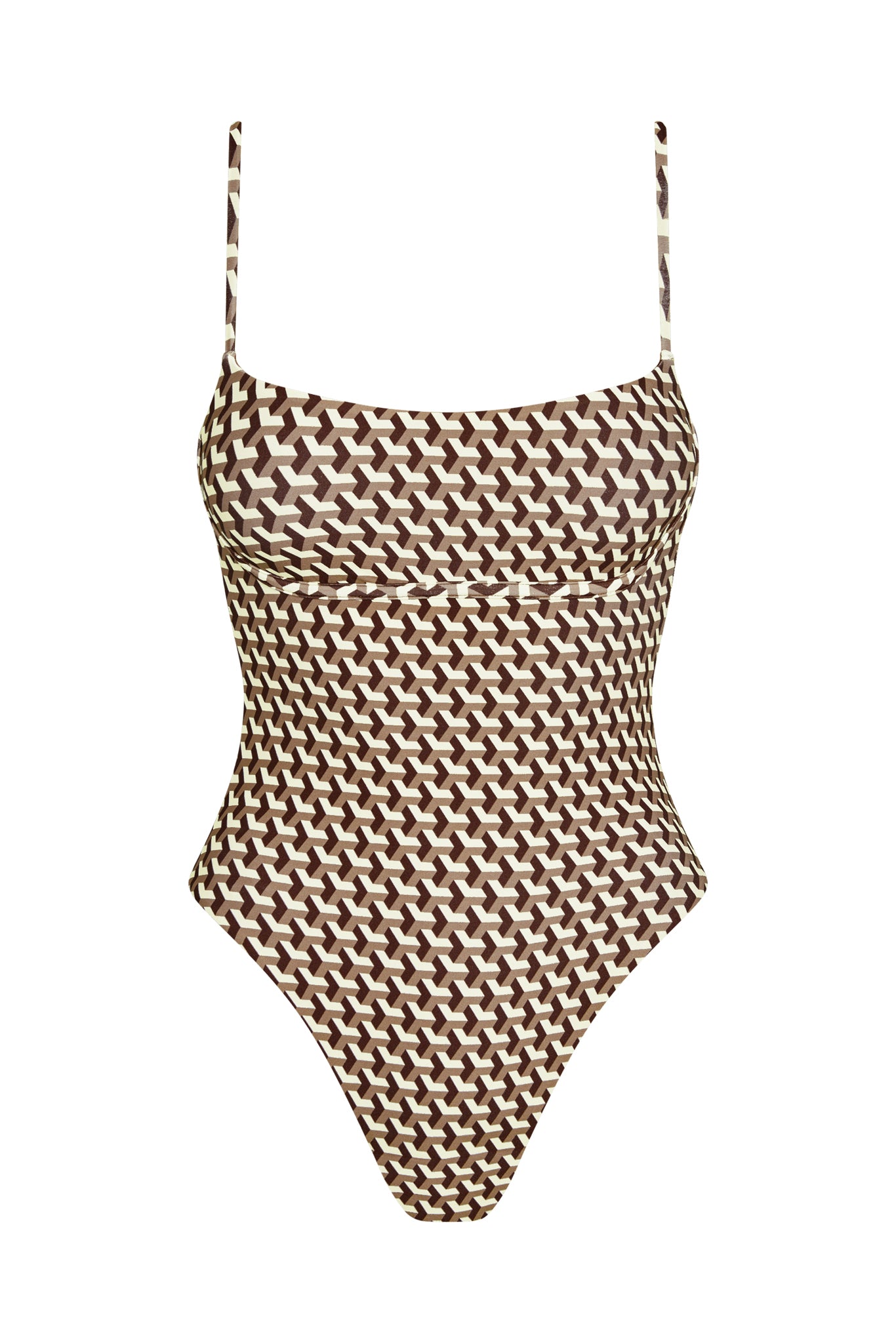 Sausalito One Piece Long - Husk Geo