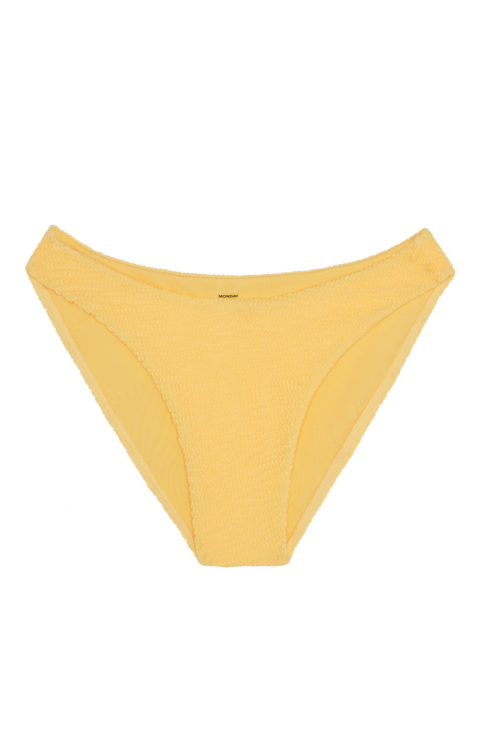 Seychelles Bottom - Honey Crinkle – Monday Swimwear