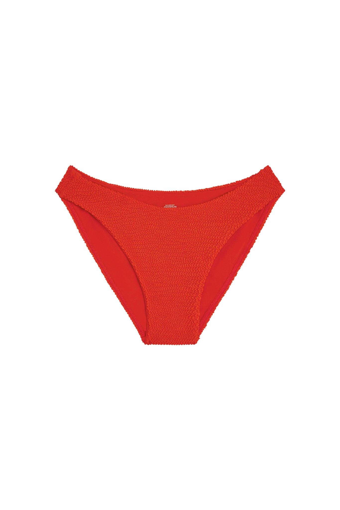 Seychelles Bottom - Chili Pepper Crinkle (Modest Coverage)