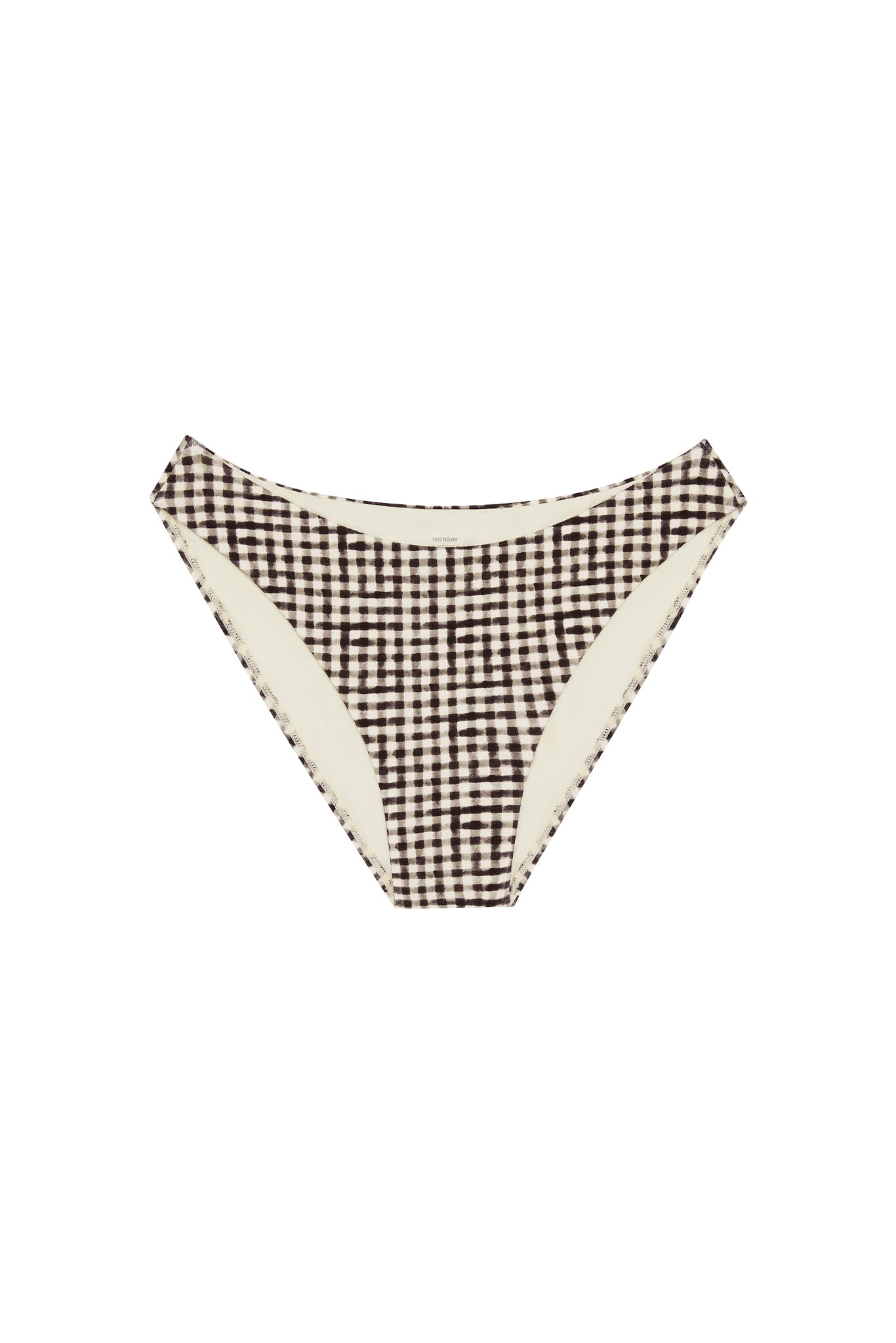 Seychelles Bottom - Black Gingham