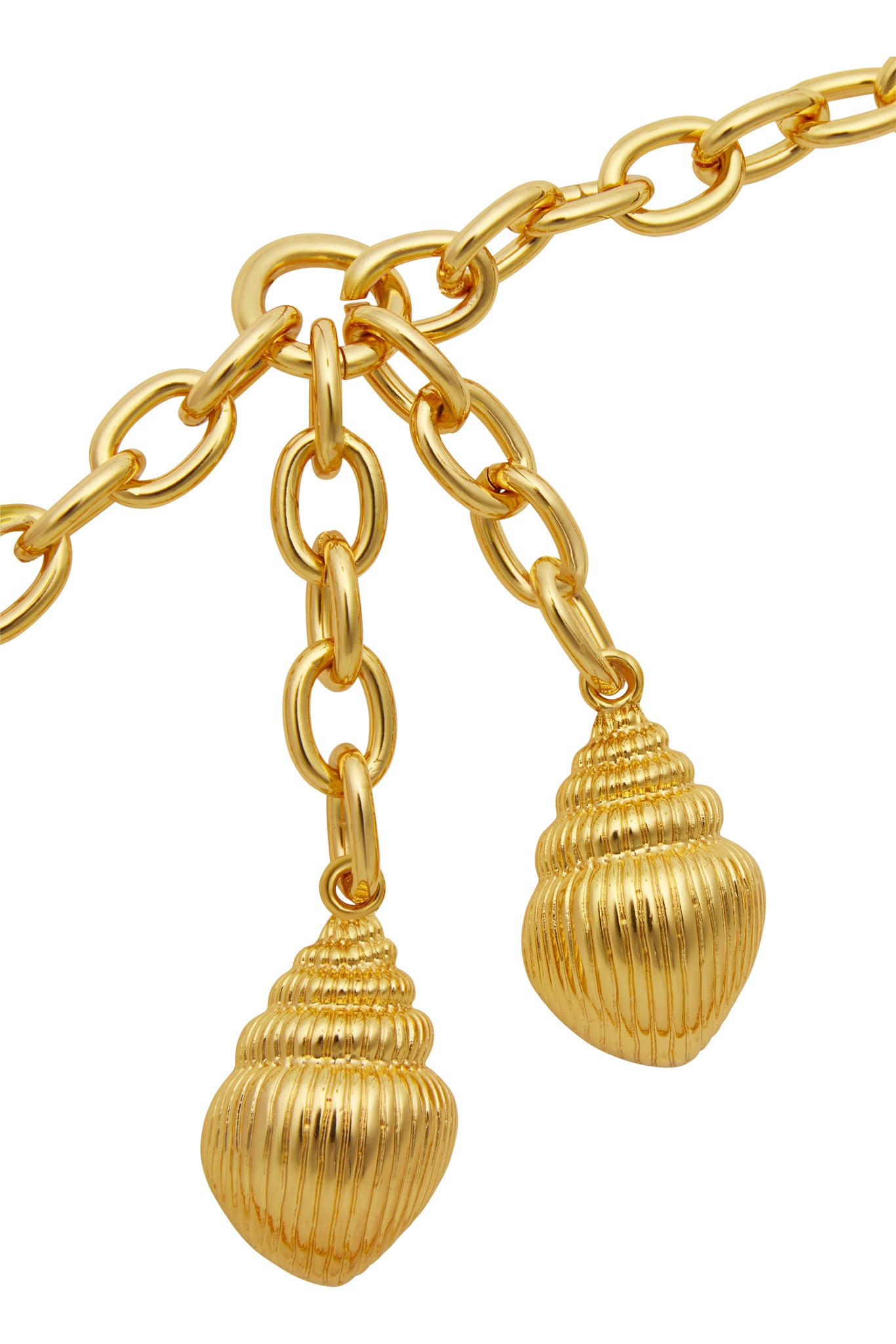 Sardinia Shell Belt - Gold