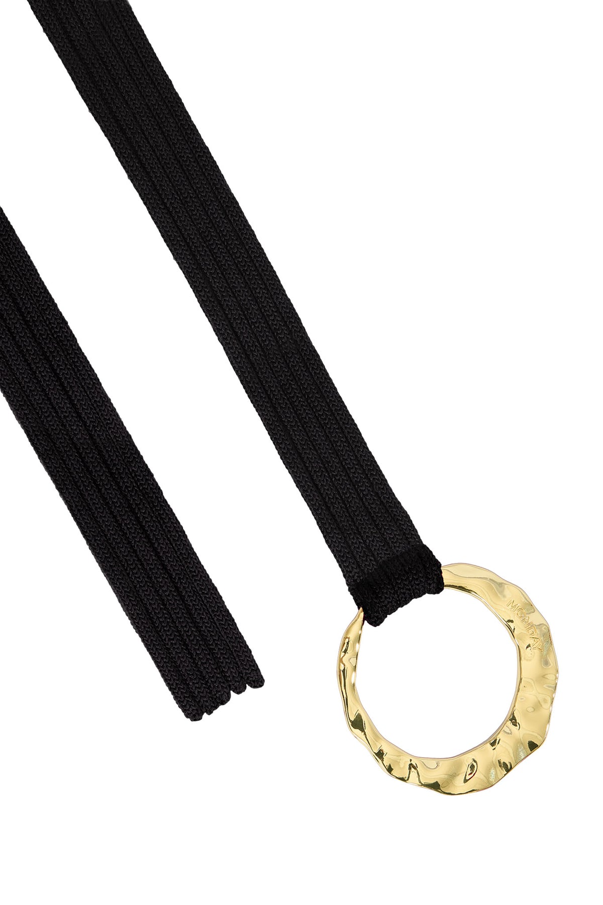 Sorrento Belt - Black/Gold