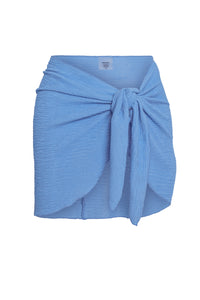 St. Barth's Skirt - Azure Crinkle
