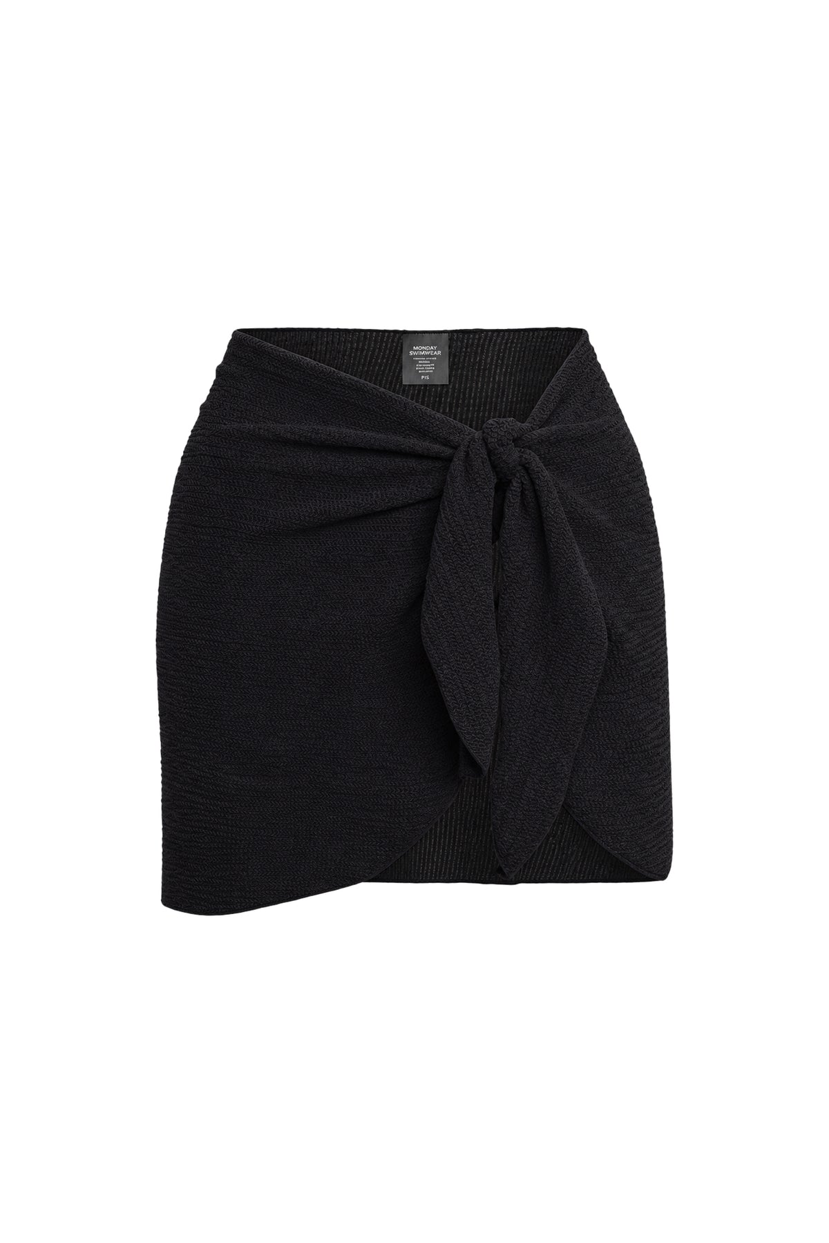 St. Barth's Skirt - Black Crinkle