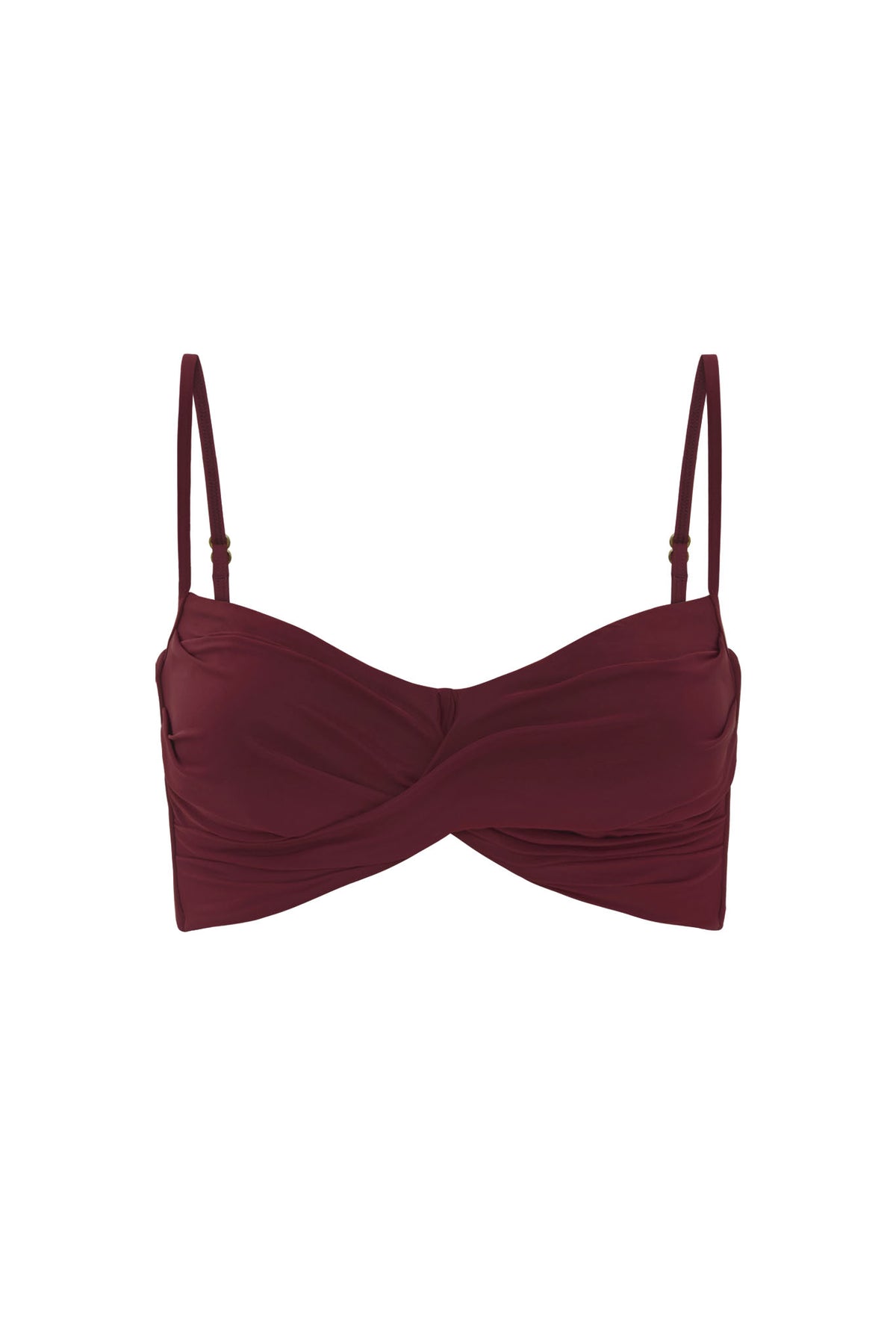 St. Croix Cami Top - Deep Burgundy Tissue Jersey
