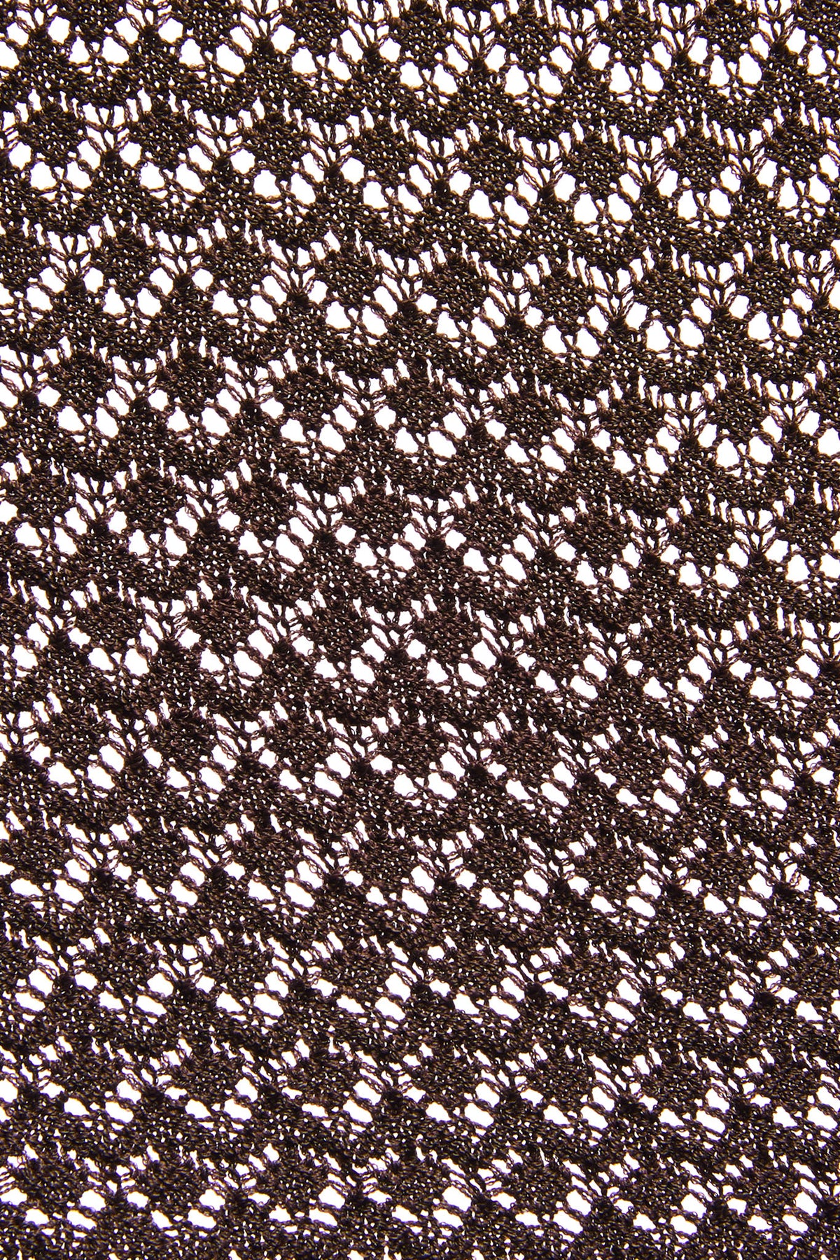 Espresso lace crochet swatch