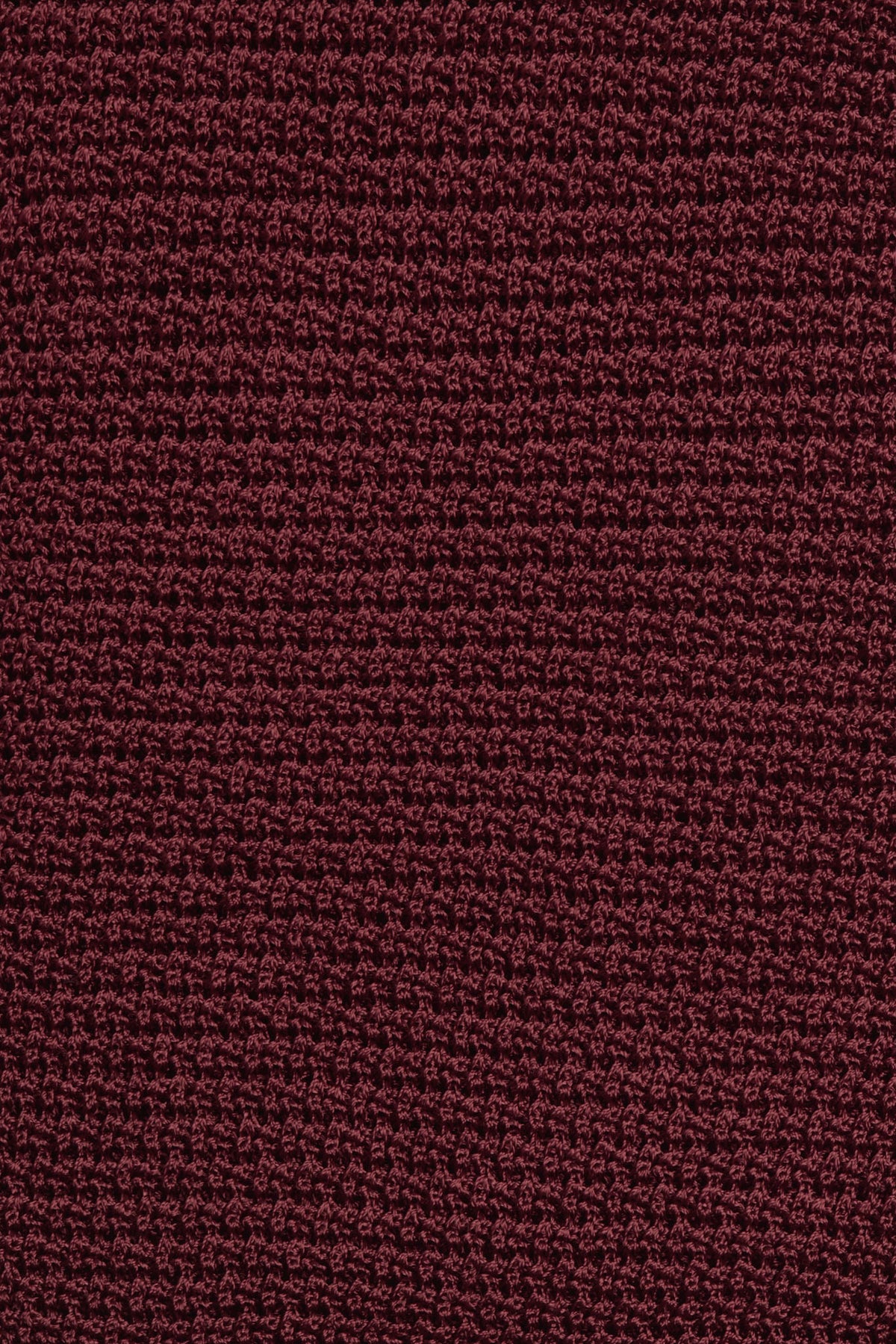 Deep Burgundy Treble Knit swatch