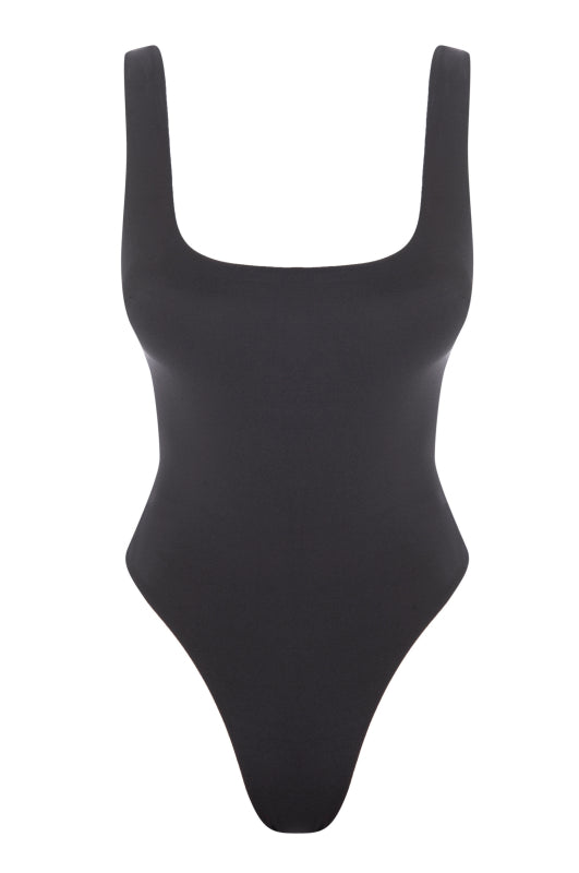 Sardinia Bodysuit - Ivory Rib – Monday Swimwear