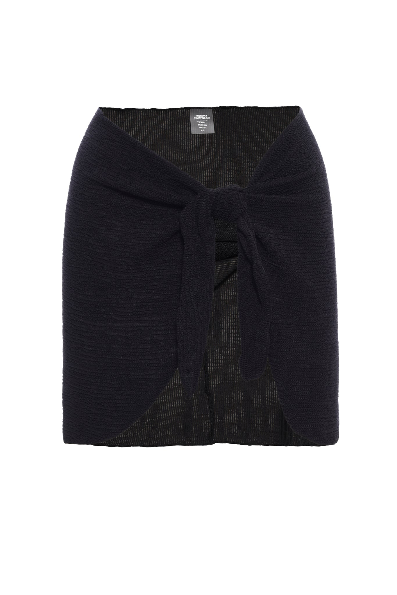 St. Barth's Skirt - Black Crinkle