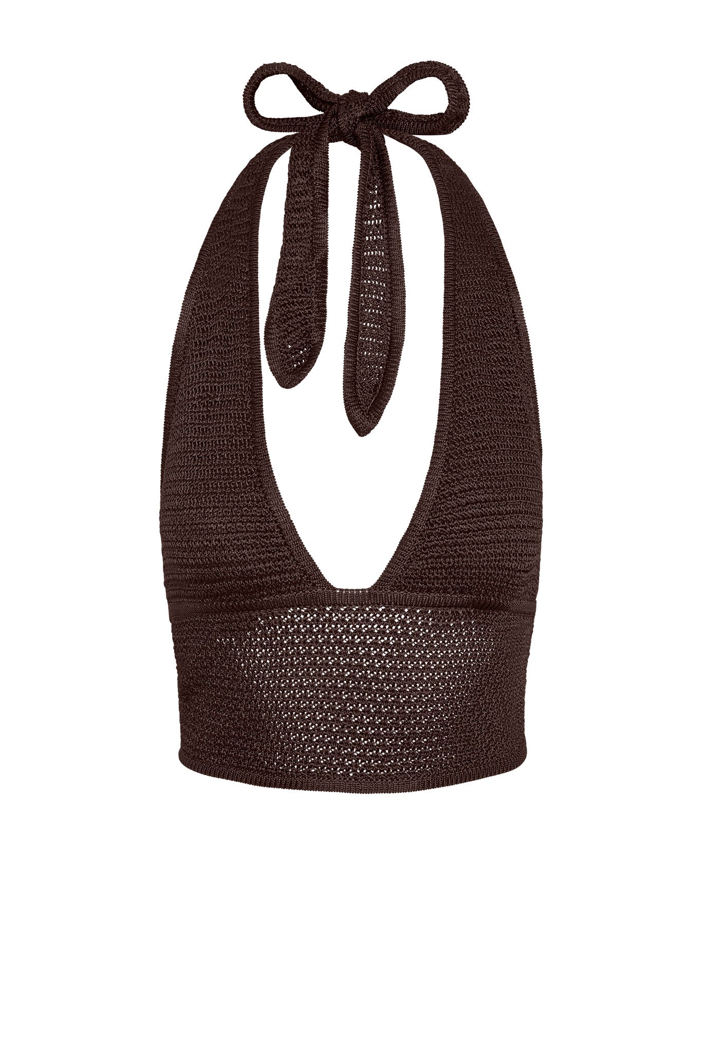 Toulon Top - Espresso Treble Knit