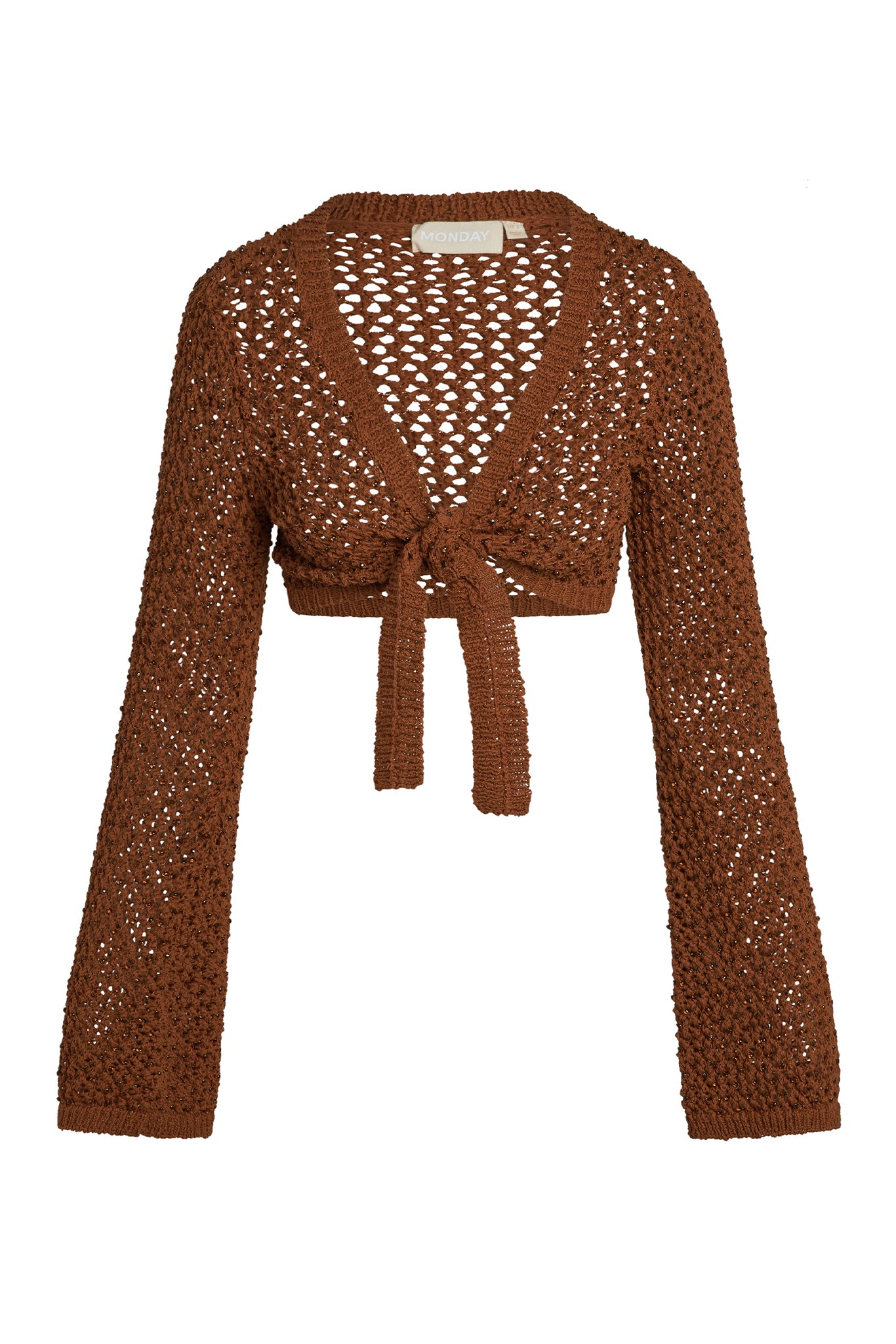 Wailea Top - Bronze Diamond Crochet