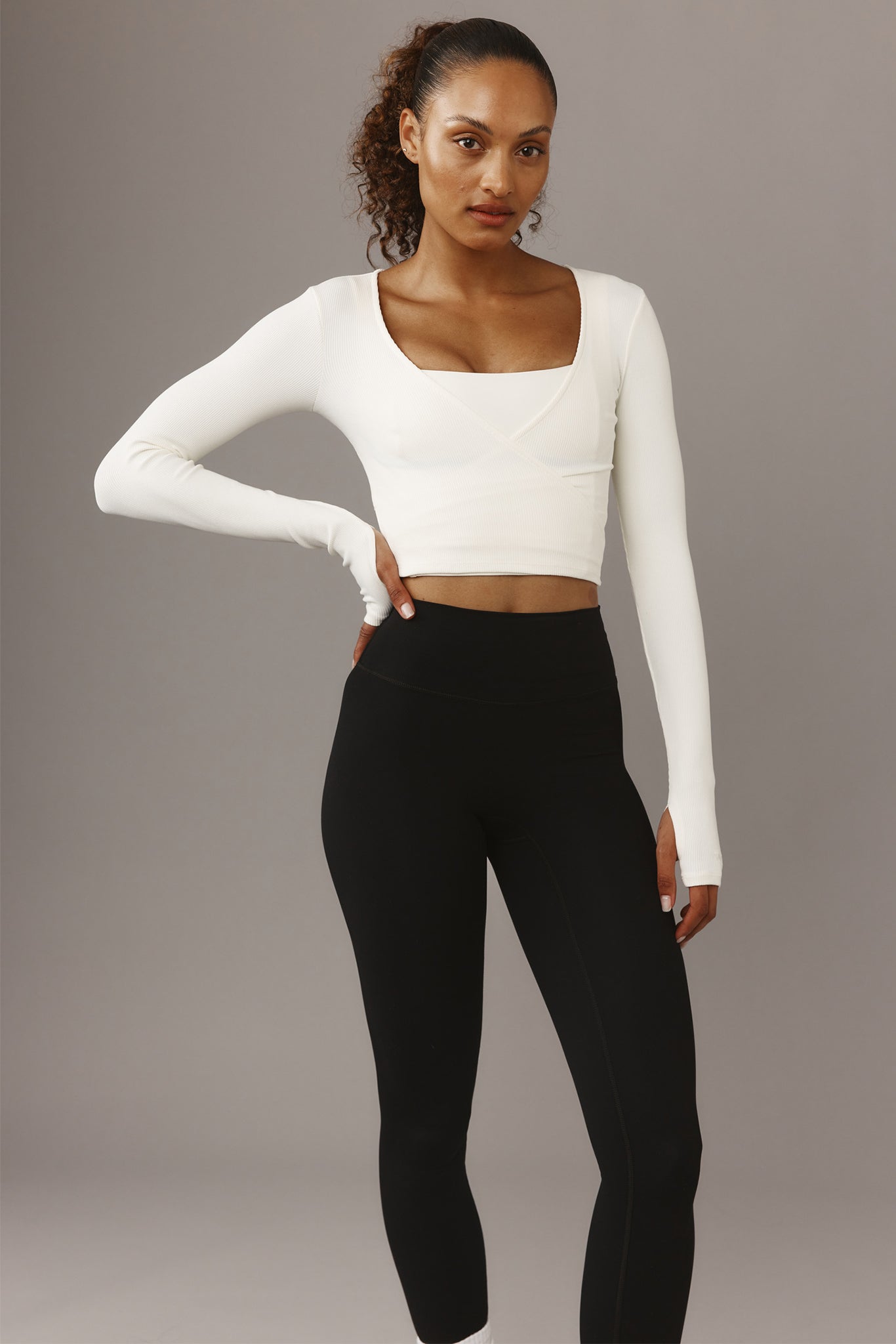 Yosemite Top - Ivory Thick Rib