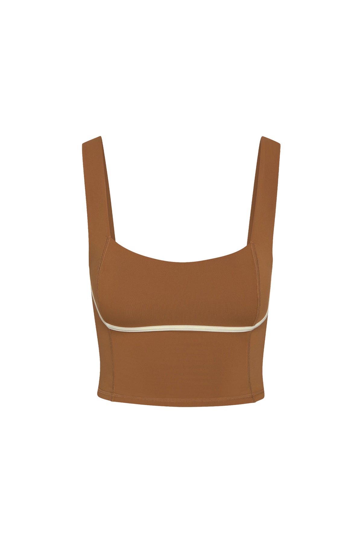 Zion Tank - Caramel/Ivory