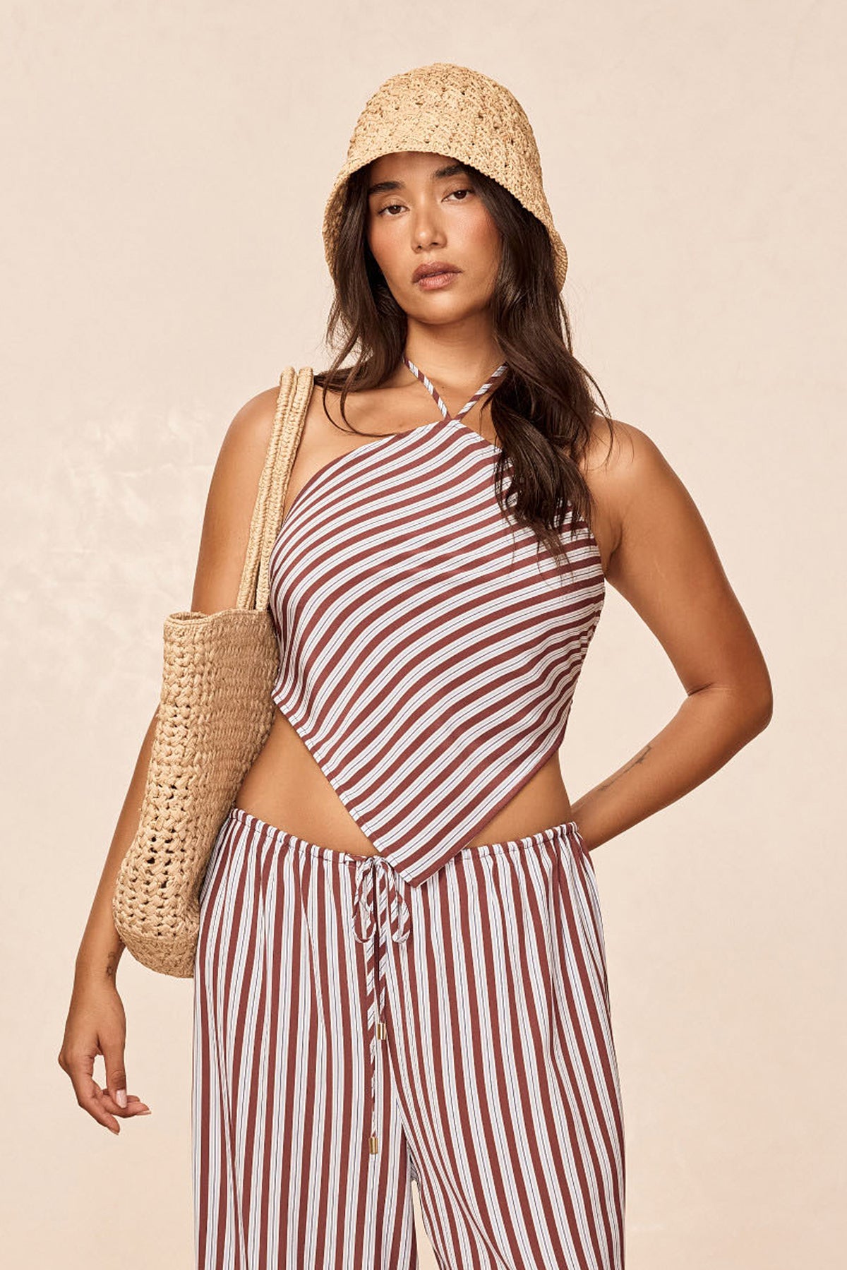 Prato Top - Milano Stripe Silk