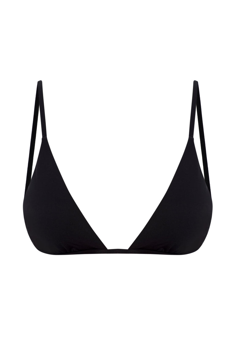 Barbados Top - Black – Monday Swimwear